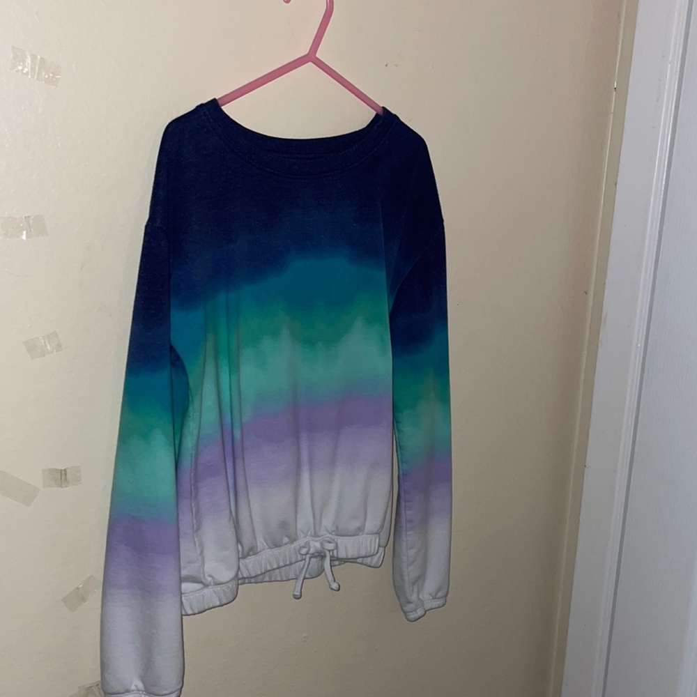 Multi colored sweater